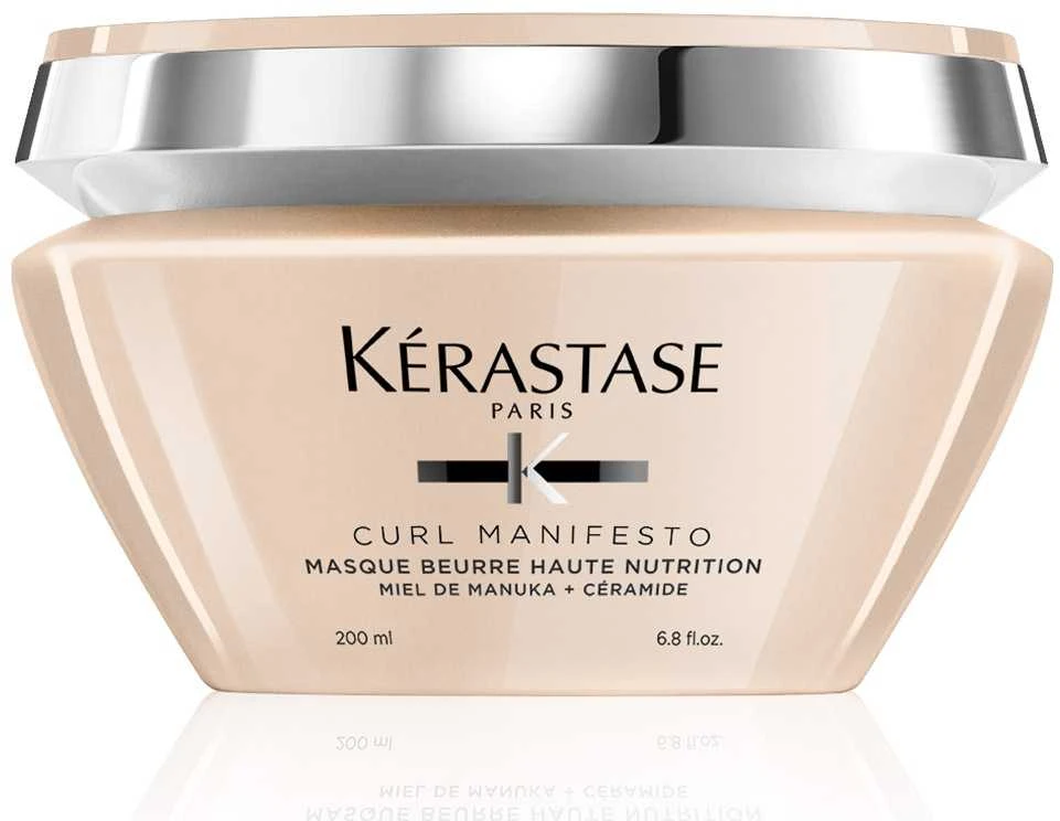 Kérastase Curl Manifesto Masque Beurre Haute Nutrition maitinanti kaukė garbanotiems plaukams, 200 ml