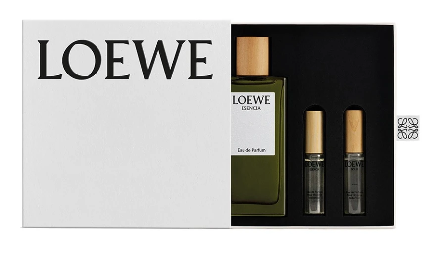 Kvepalų rinkinys vyrams Loewe Esencia EDP, 100 ml + Esencia EDP, 10 ml + Solo EDP, 10 ml
