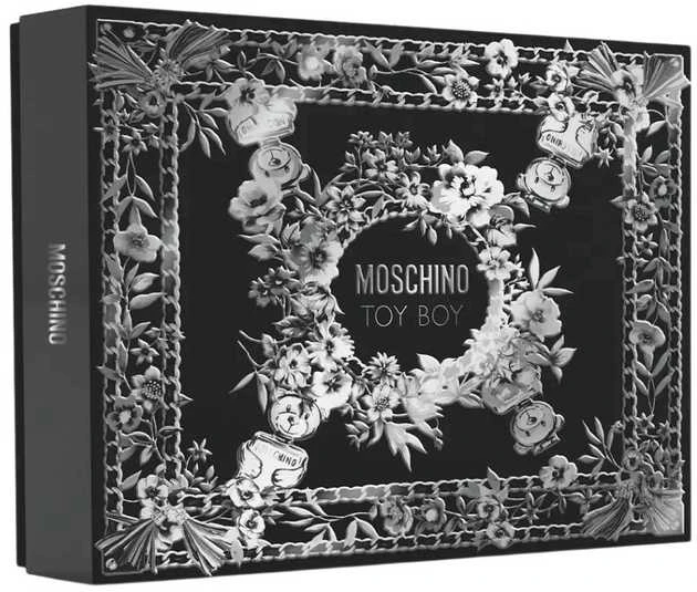 Kvepalų rinkinys vyrams Moschino Toy Boy (EDP, 100 ml + dušo želė, 100 ml + EDP, 10 ml)