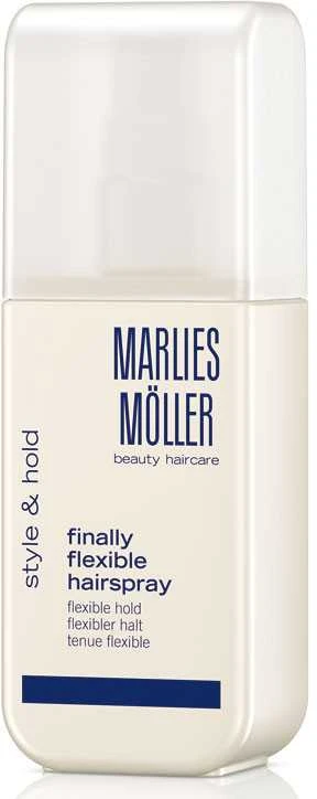 „Marlies Moller Style And Hold Finally Flexible“ plaukų lakai 125ml
