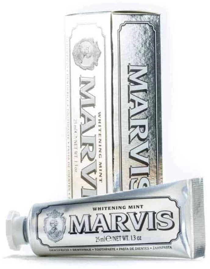 Marvis Whitening Mint Balinanti mėtų skonio dantų pasta, 25 ml