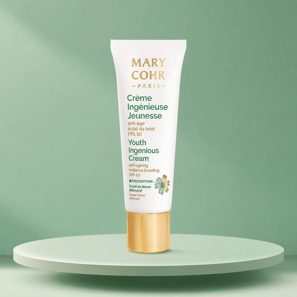 Jauninantis veido kremas Mary Cohr Crème Ingénieuse Jeunesse su SPF 50, 30 ml