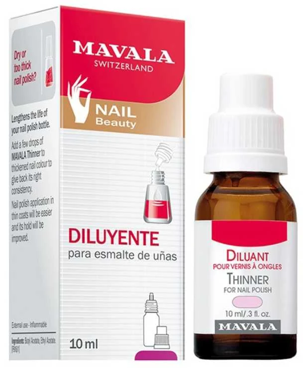 Mavala Thinner For Nagų lakas nagų lako skiediklis, 10 ml