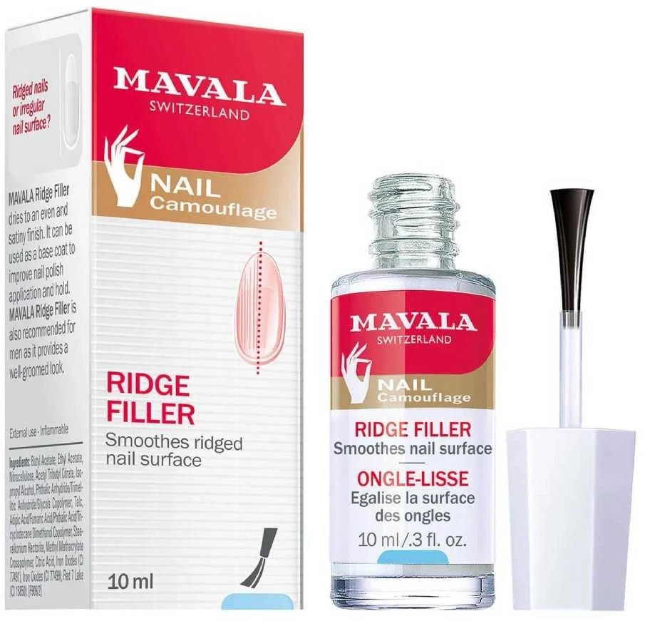 Nagų lakas Mavala Nail Care Ridge Filler, 10ml