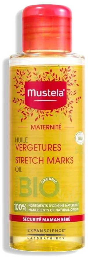 "Mustela Oil Prevention Stretch Marks Action 3 in 1 kremas nuo strijų neštumo metu 105ml
