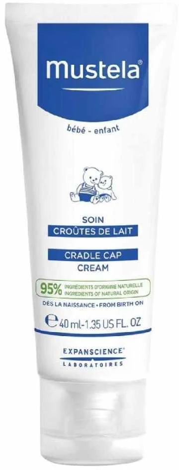 "Mustela Cradle Cap Care" Kūdikių kremas 40ml