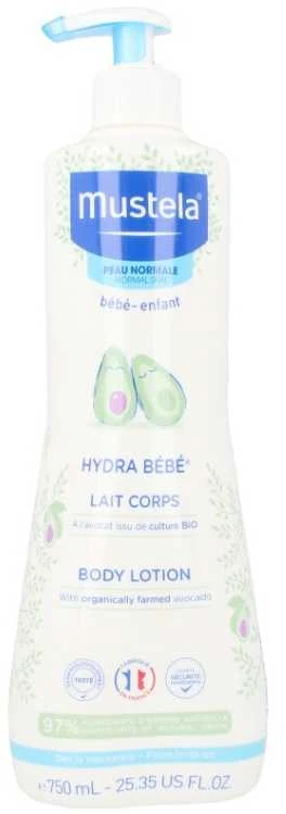 Mustela Hydra Bebe Losjonas kūnui, 750 ml