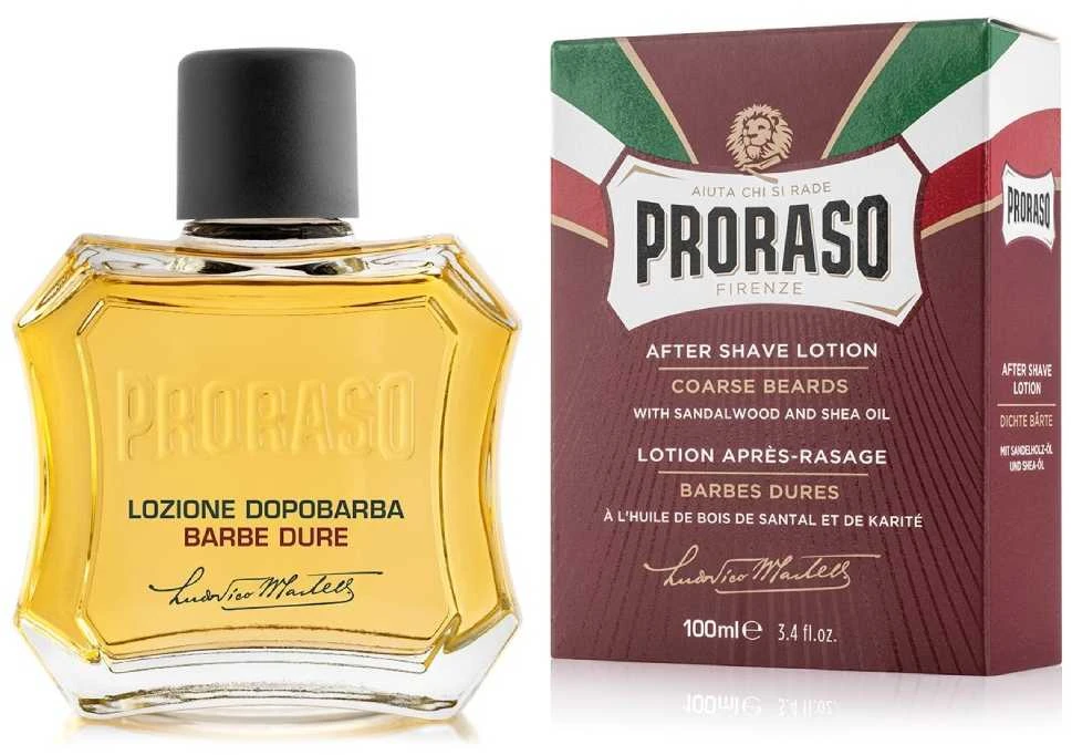 Odą maitinantis losjonas po skutimosi Proraso Red Line After Shave Lotion, 100 ml