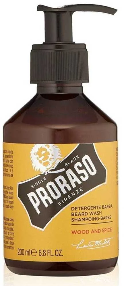 Proraso Wood & Spice Barzdos šampūnas, 200 ml