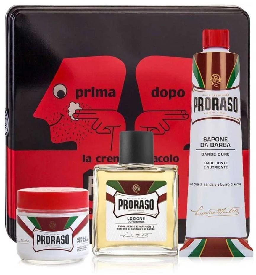 Proraso Vintažinis skutimosi rinkinys vyrams Primadopo