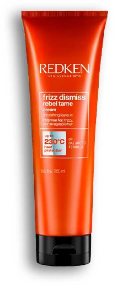 Redken Frizz Dismiss Smoothing Kreminis (Rebel Tame Heat Protective Crem), 250 ml