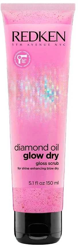 Redken Diamond Oil Glow Dry Scrub, 150 ml