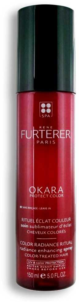 RENE FURTERER purškiamas kondicionierius dažytiems plaukams OKARA COLOR, 150 ml