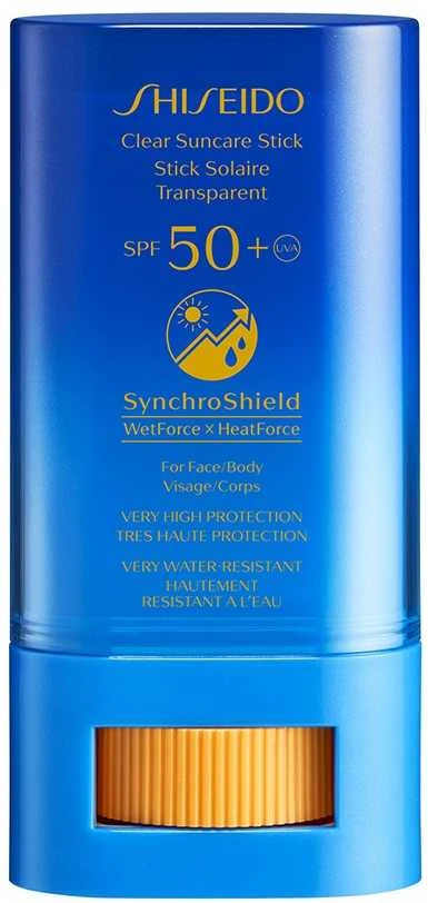 Shiseido Clear Suncare Spf50 Stick, 20 ml