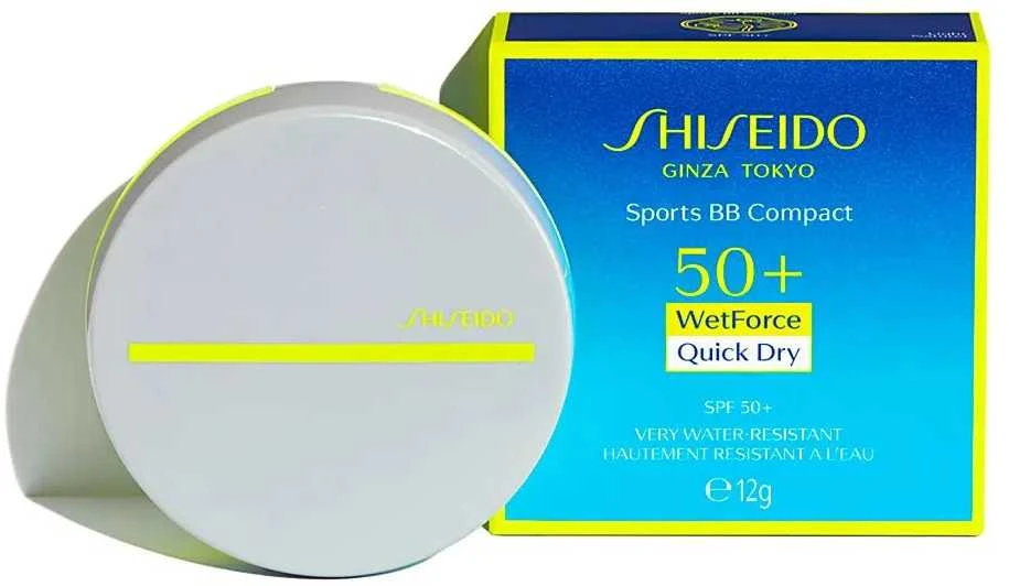 Shiseido Sports BB Compact Spf50 vidutinio tamsumo