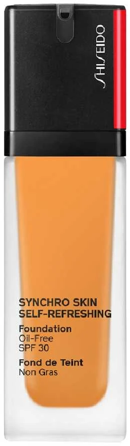 „Shiseido Synchro Skin Self-Refreshing Cushion Oil-Free Liquid Foundation“ makiažo pagrindas be aliejaus, SPF 30, 30 ml