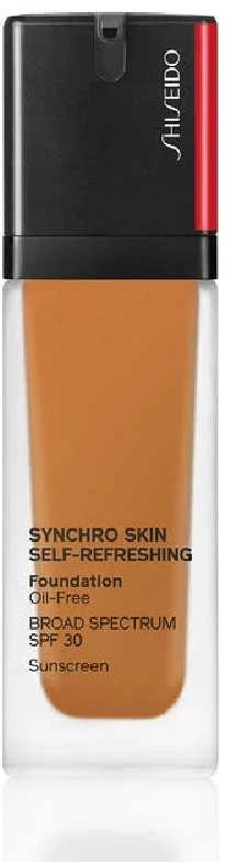 „Shiseido Synchro Skin“ gaivinantis skystas makiažo pagrindas be aliejaus 430 Cedar SPF 30, 30 ml