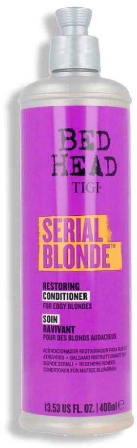 Tigi Bed Head Serial Skirtas šviesiems plaukams Violetinė tonuojantis kondicionierius šviesintiems plaukams 400ml
