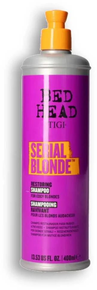 Tigi Bed Head Tigi Bh21 Serial Skirtas šviesiems plaukams tonuojantis šampūnas 400ml
