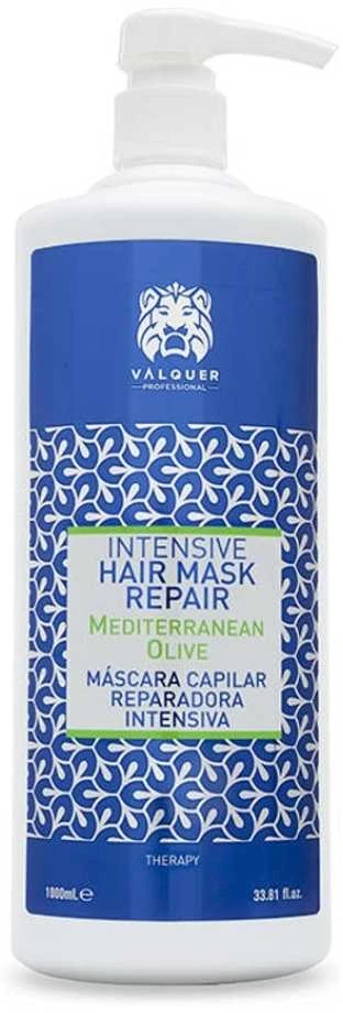 Valquer Profesional Valquer Intensive Hair Mask Repair Mediterranean Olive plaukų kaukė, 1000 ml