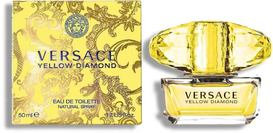 Kvepalai moterims Versace Yellow Diamond EDT 50ml