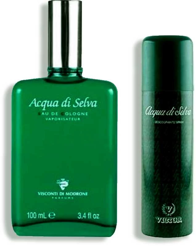 2 dalių rinkinys vyrams Victor Acqua Di Selva Eau De Toilette Purškiklis , 100ml