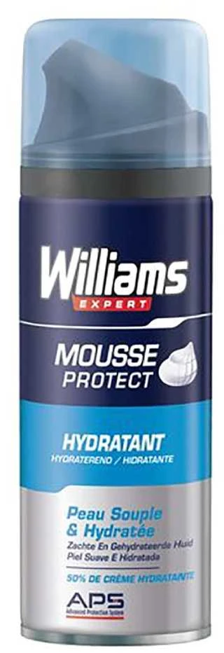 Williams Expert "William Expert Mousse Protect Hydratant" skutimosi putos 200ml