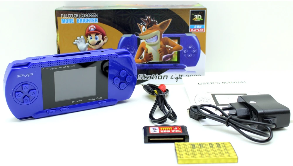 8 Bit Retro Žaidimų konsolė, Spalva: Raudona