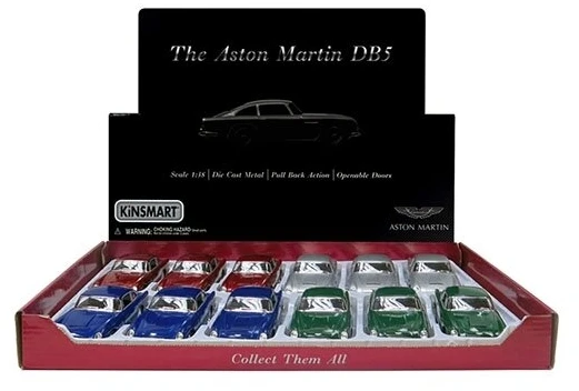 Aston Martin DB5, Spalva: Mėlyna
