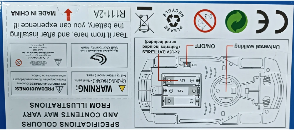 Automobilis su garso ir šviesos efektais