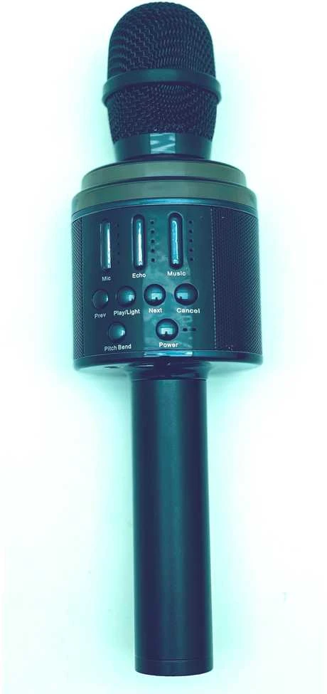 Belaidis Bluetooth Karaoke mikrofonas K068 Su šviesos efektais