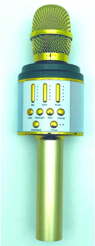 Belaidis Bluetooth Karaoke mikrofonas K068 Su šviesos efektais