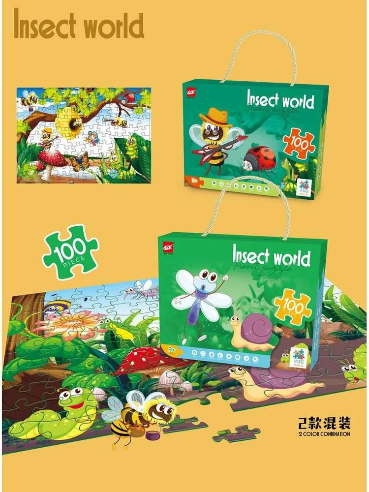 Dėlionė Puzzle Insect world, 100 det