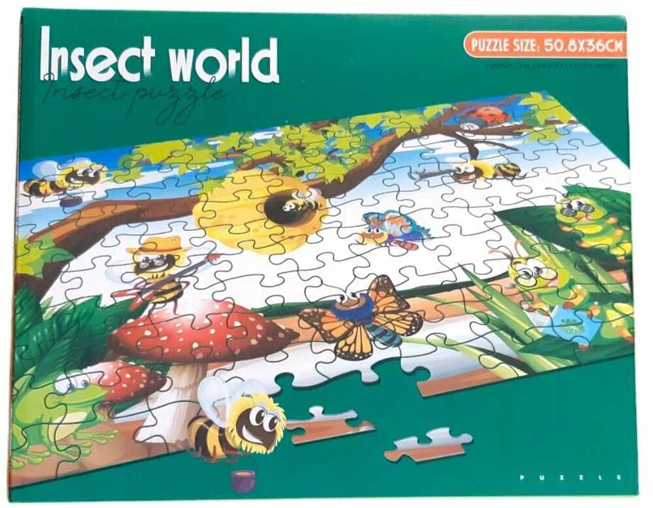 Dėlionė Puzzle Insect World, 100 det