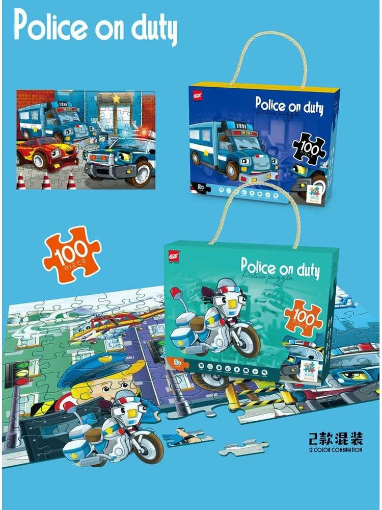 Dėlionė Puzzle Police On Duty, 100 det