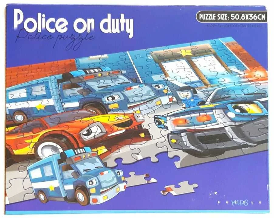 Dėlionė Puzzle Police On Duty, 100 det