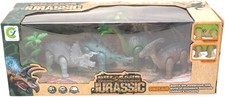 Dinozaurų rinkinys su priedais Chuyutoys