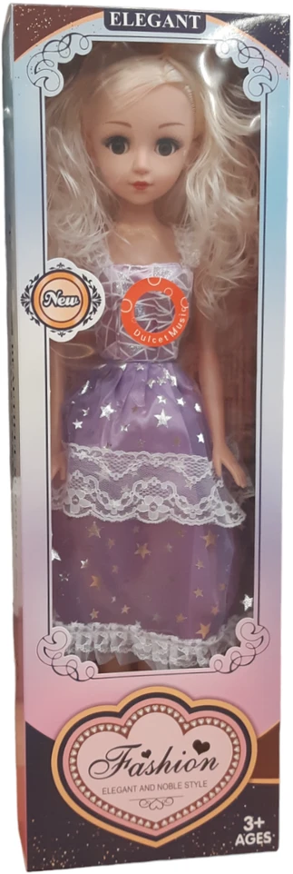 Elegantiško stiliaus lėlė 57 cm