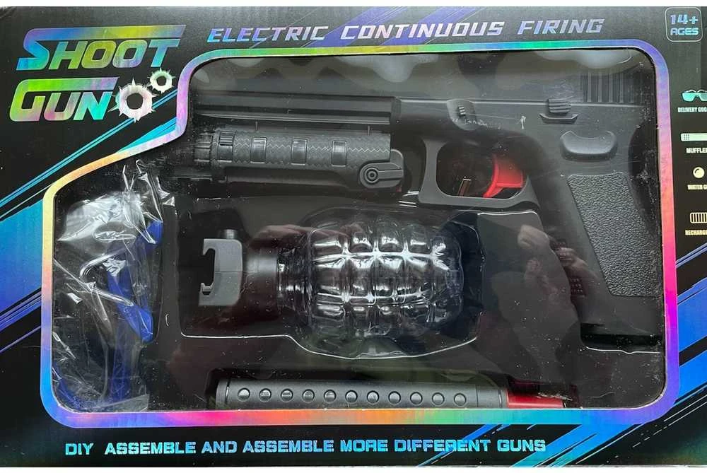 Elektrinis gelio kulkų pistoletas Glock + 8000 kulkų dovanų