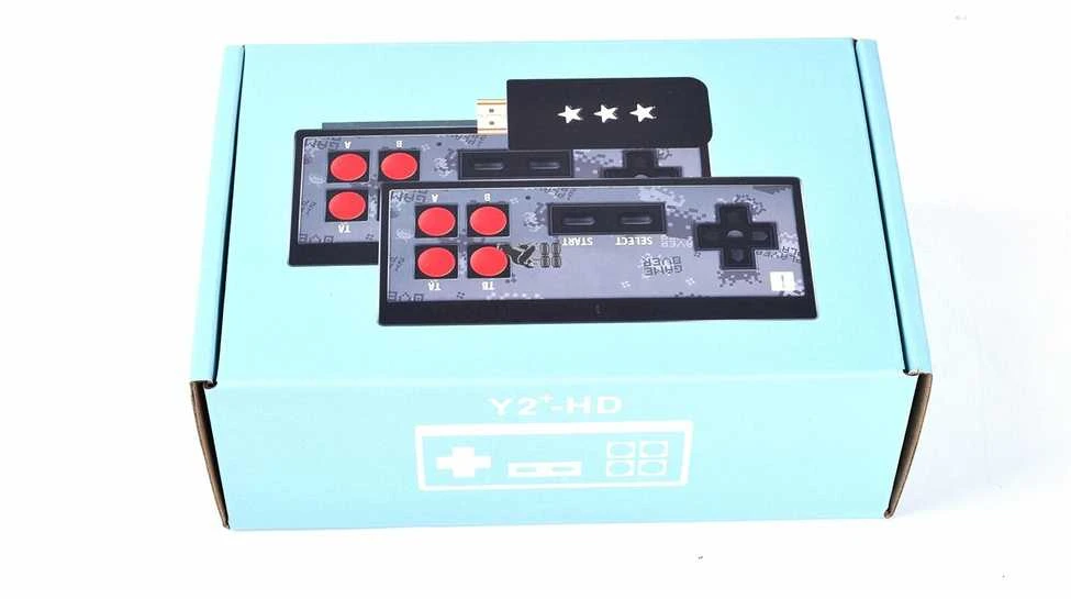 HDMI Jungties TV konsolė su 638 Skirtingais Retro Žaidimais ir belaidžiais valdymo pultais