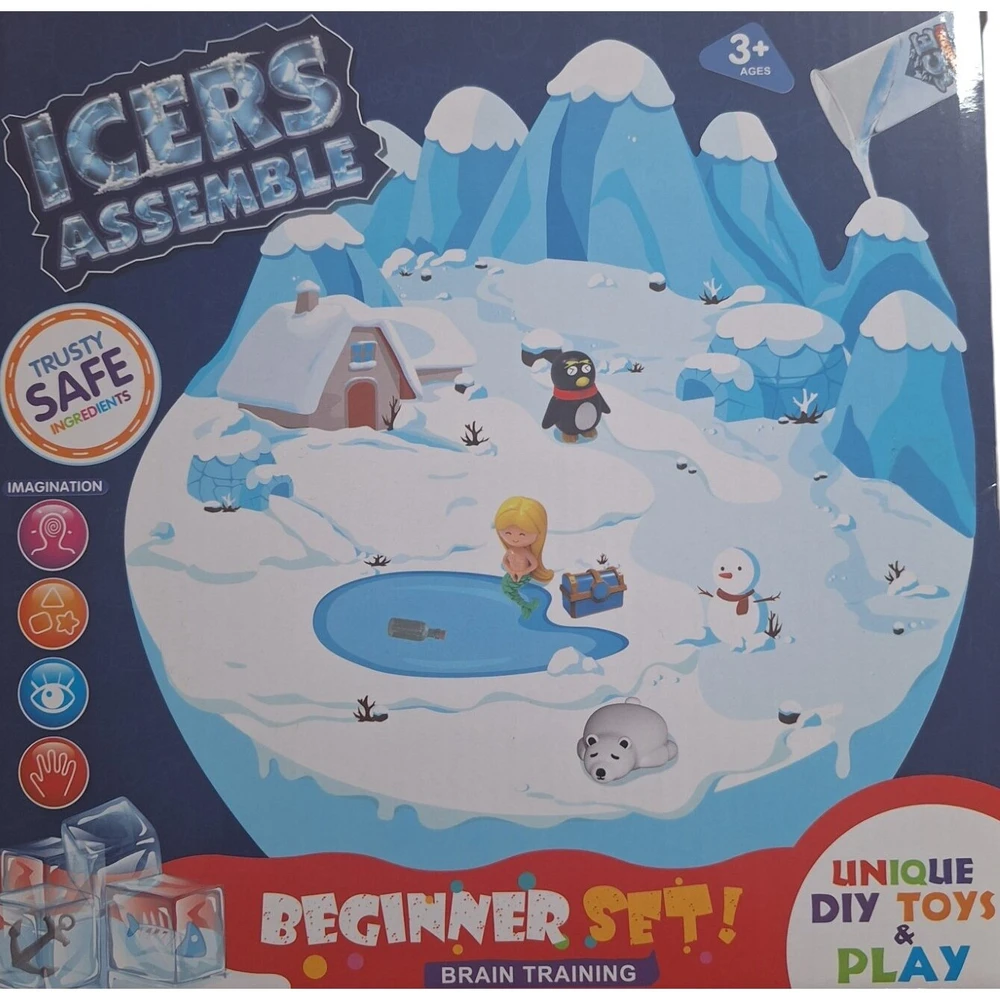 Icers Assemble ledo pilis vaikams