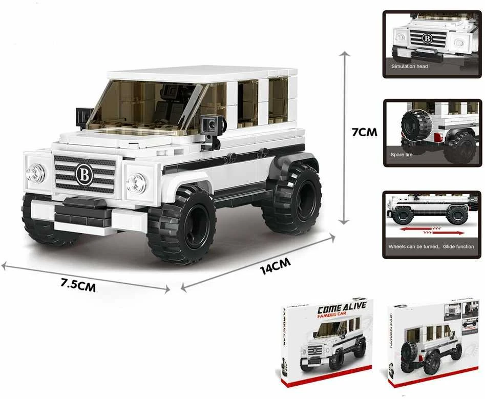 Konstruktorius - automobilis, 265 det.