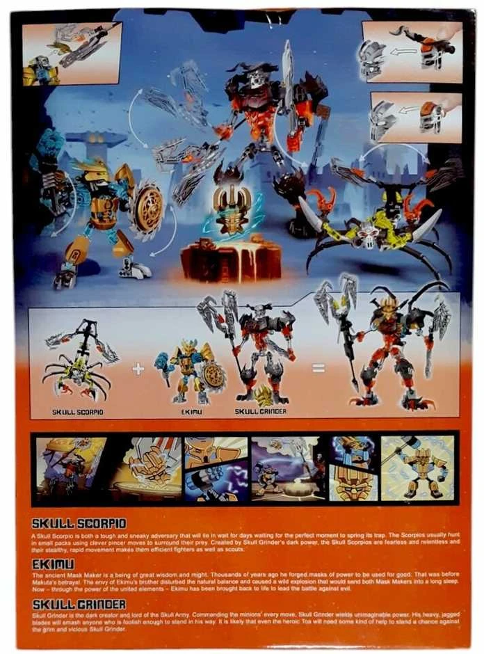 Konstruktorius BIONICLE, 279 det.