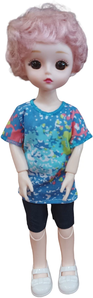 Lėlė - Berniukas 29 cm, Spalva: Mėlyna
