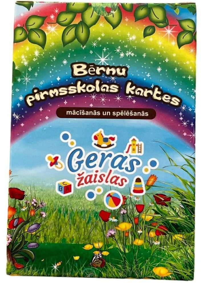 Latviškos lavinamosios kortelės mokomajam aparatui Geras Žaislas