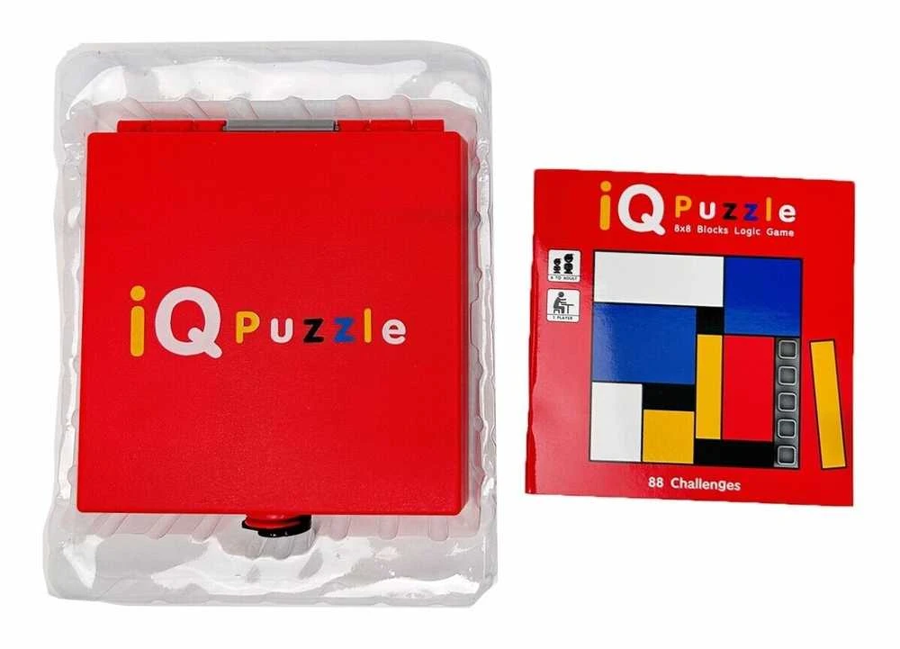 Loginis stalo žaidimas IQ Puzzle, 8x8 blokelių