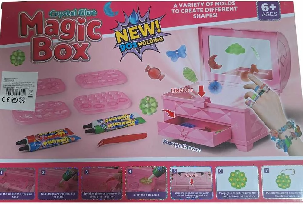 Magic box krištolo klijai