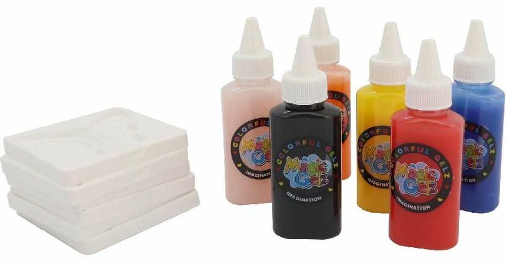 Magic Gelz – Kūrybinis rinkinys vaikams – 3D figūrėlės – Gelio tūbelės