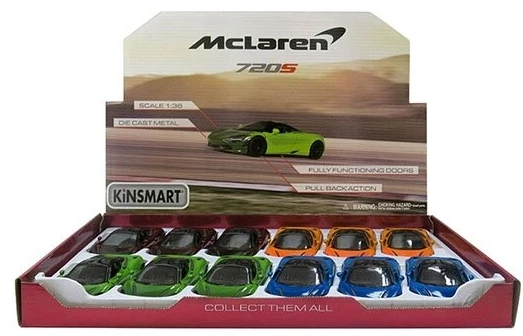 McLaren MSO 720S, Spalva: Mėlyna