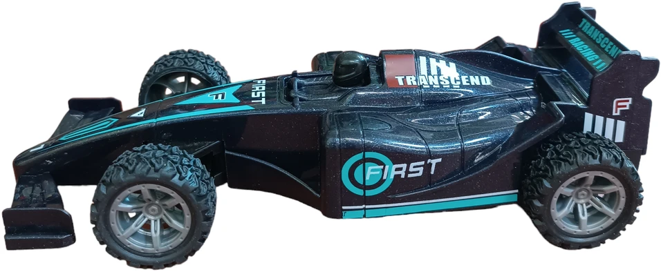 Radijo bangomis valdomas automobilis Formulė, oranžinis, Spalva: Juoda